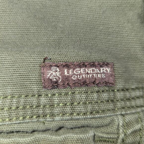 Legendary Outfitters Mens 40X32 Jeans Olive Green Denim Stretch Utility Gorpcore - Picture 6 of 16